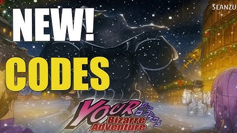 YBA:OLD UNIVERSES CODES ❄[ROBLOX]❄ | *NIEUW* ALLE WERKENDE CODES