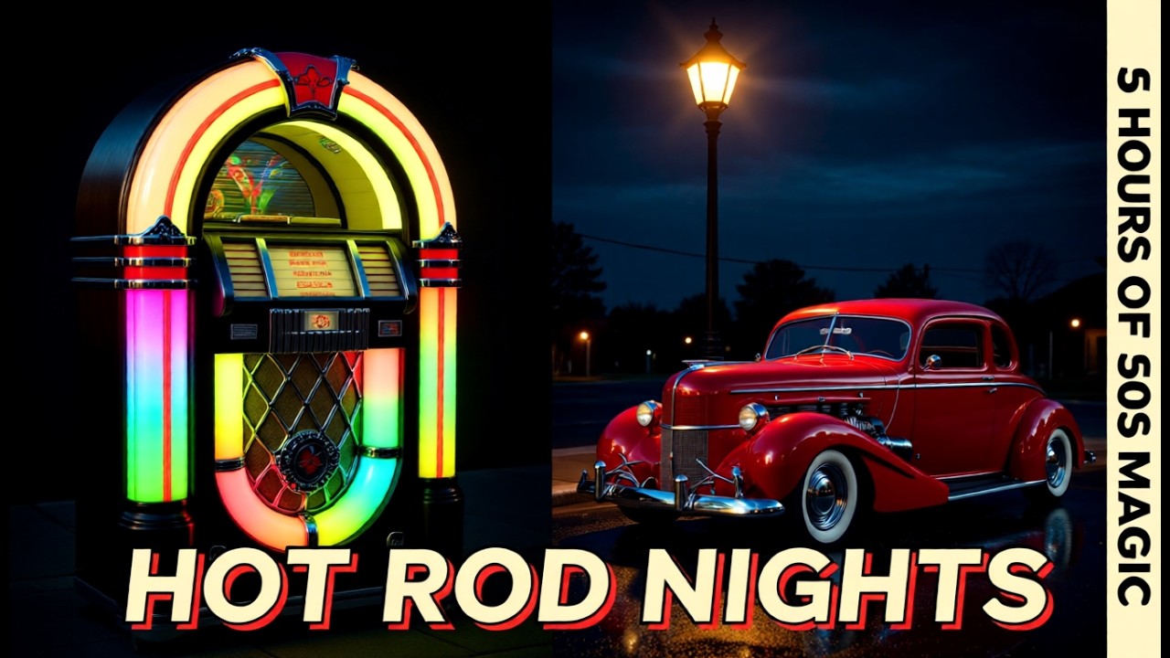 Hot Rod Nights | 5 Hours of 50s Rockabilly, Doo-Wop & Ballads