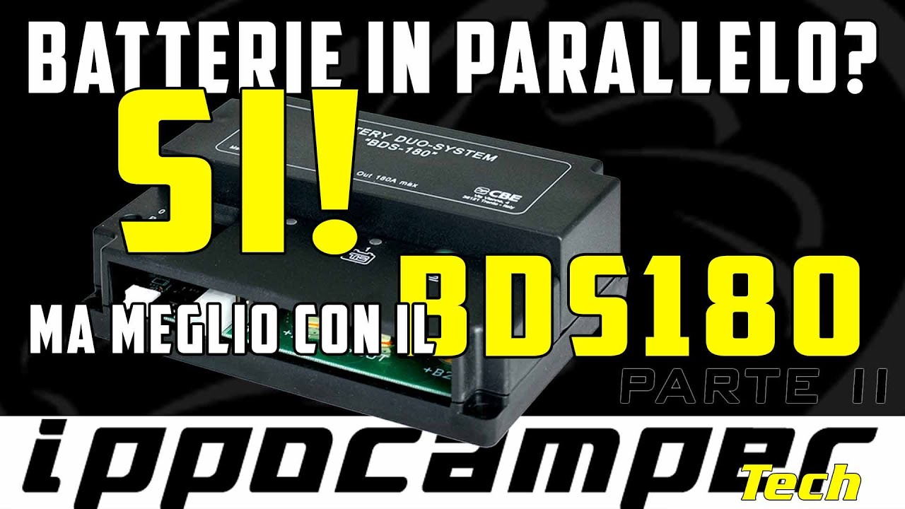 Batterie in Parallelo? SI ma meglio con il BDS180 parte II YouTube Batterie in Parallelo? SI ma meglio con il BDS180 parte II YouTube
