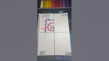 DRAWING FINN THE HUMAN FROM ADVENTURE TIME IN 4 DIFFERENT STYLES!!!(part 1) #art #drawing #posca