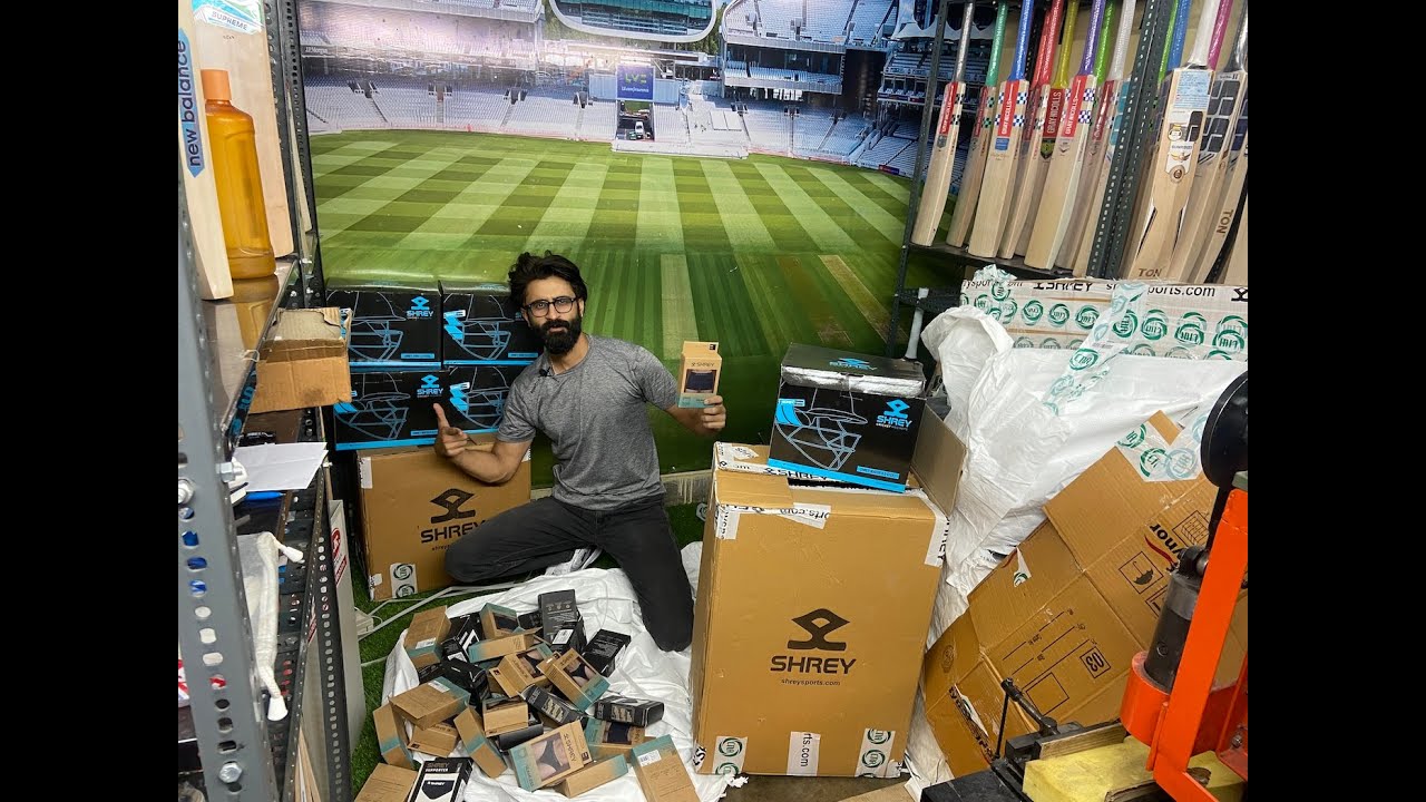 Unboxing SHREY quality cricket Equipments 
