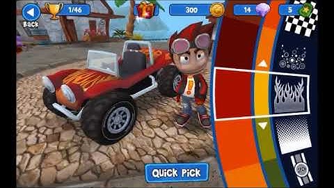 Beach Buggy Racing FIRST LOOK Gameplay Tutorial