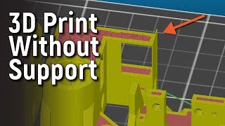 Создавайте более качественные 3D-принты, не требующие вспомогательных материалов