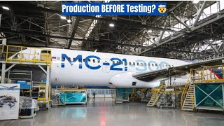 Tweede binnenlandse MC-21 prototype in productie, meer dan 20 in productie Tweede binnenlandse MC-21 prototype in productie, meer dan 20 in productie