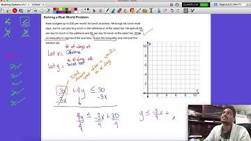 Modeling with Two Variable Linear Inequalities Part 3