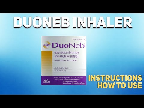 Video: Er bronkodilatator en inhalator?