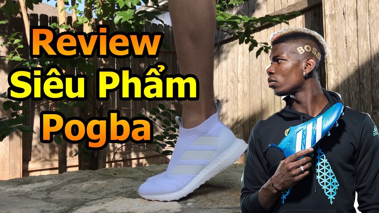 Thử Thách Bóng Đá DKP Review đôi giày của Paul Pogba... - youtube