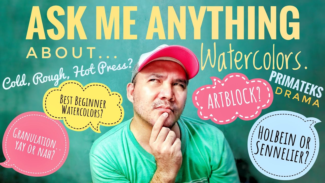Ответы на 30 вопросов об искусстве и акварели из Instagram. Задайте мне любой вопрос.