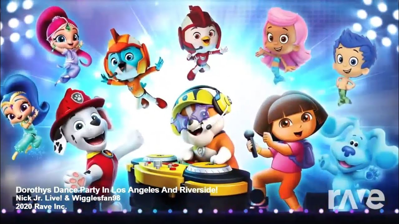 Dorothys Dance Party In Los Angeles And Riverside! - Nick Jr. Live! & Wigglesfan98 | RaveDj ...