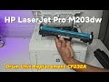 HP Laserjet Pro M203dw Installing a New Drum Unit