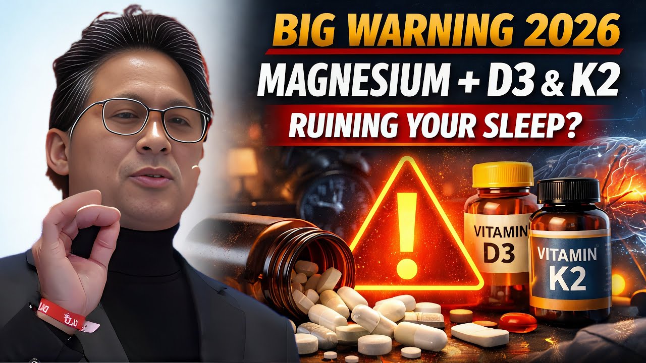 🚨 Big Warning 2026! Magnesium Glycinate With D3 & K2 Could Be Disrupting Your Sleep | Dr. William Li