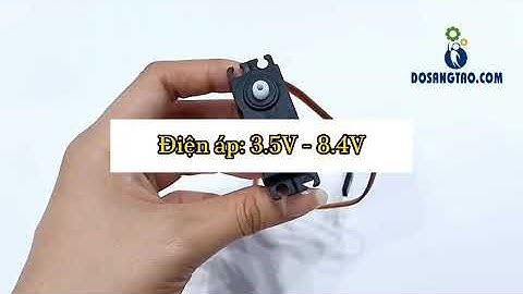 Động Cơ Servo SG5010 38G Moment Xoắn Lớn #dongco #chetaodochoi #servo