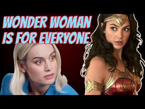 Gal Gadot DESTROYS Brie Larson's Feminist Narrative - Wonder Woman Is NOT Just For Girls