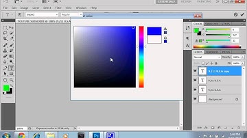 How To Make Flashing Text In Photoshop cs5 *Easy TUT*