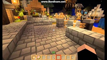 Minecraft Server spawn village tour