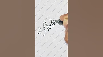 Name writing  | Beautiful handwriting practice #shorts #youtubeshorts #cursive #viral #youtube