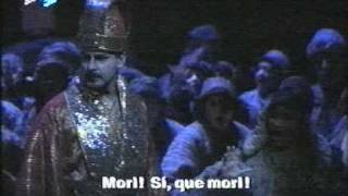 Turandot - Puccini - Barcelona 1999. PART 1. Begining. Popolo di Pekino