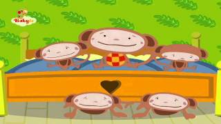 Cinco Pequeños Monos - Babytv Español