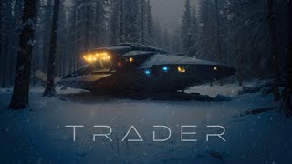 T R A D E R | Ethereal Meditative Ambient with Immersive 3D Wind & Snowfall [4K] 10 HOURS