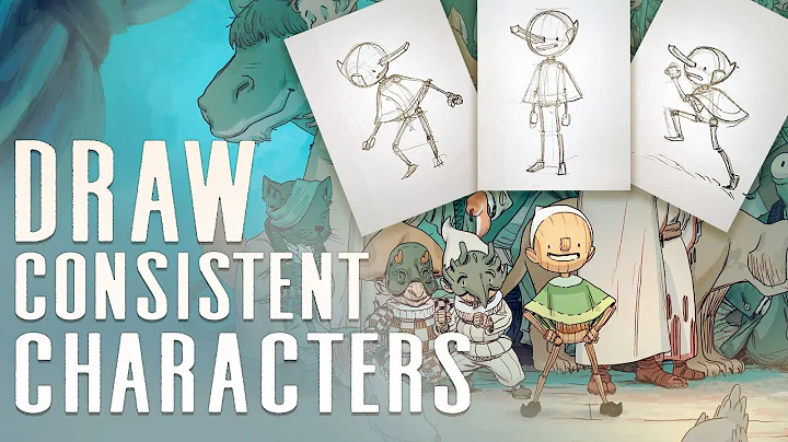 How to Draw Consistent Characters! - Make stylized characters look the same from drawing to drawing