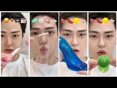 Best "Seungbini"  Korean ASMR Compilation | Emoji food challenge