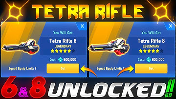 TETRA RIFLE 6 & 8 UNLOCKED!! 🤩🔓 || MECH ARENA || HRG ||