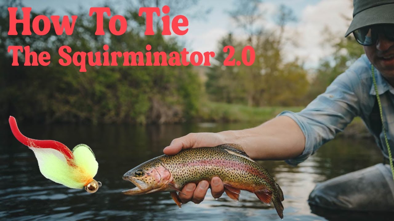 Урок по вязанию мушки «Сквирминатор» | Смертельно опасная вариация на тему «сквирминатор» для лов...