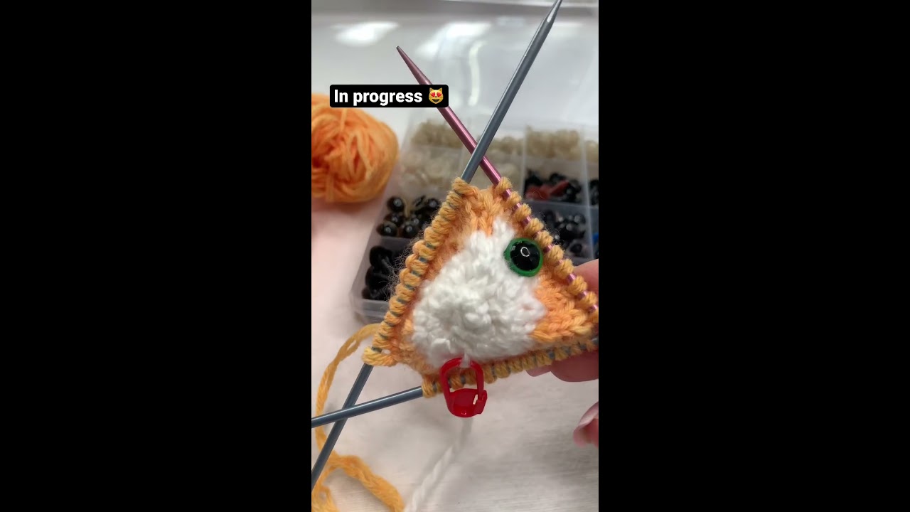 Kitty Sparklyone Knitting Amigurumi Cute Cat Toys Yarn