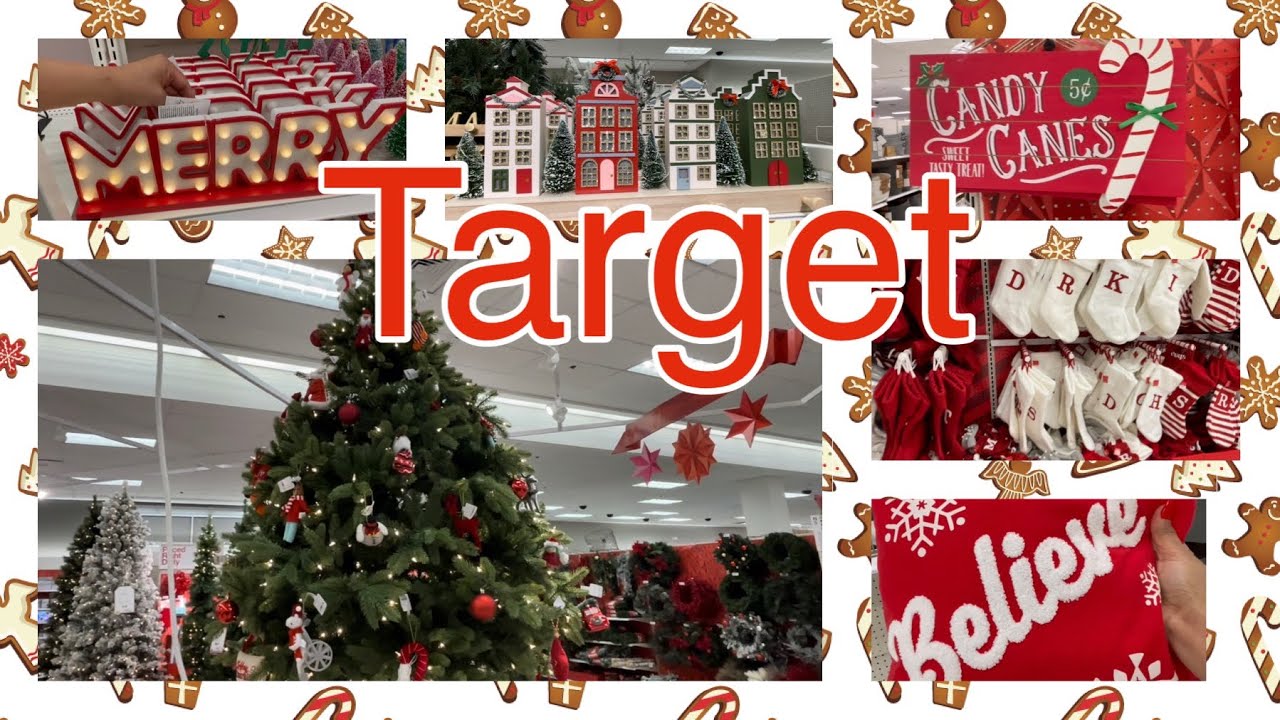 Target walkthrough Christmas 2022 ☃️🎄 YouTube
