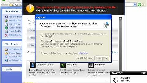Norton Internet Security 2011 Beta Prevention Test.