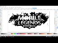 Membuat file g code Mobile Legend menggunakan inkscape