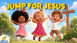Jump, Jump for Jesus 🎵 Kids Worship Dance Movement Song for Toddlers