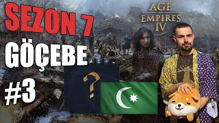 Age of Empires IV GÖÇEBE OSMANLI  Şahi Topu vs Dünya | AoE4 S7 #3