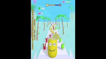 Juice 🍹 Run Game | Level-128 | Satisfying Gameplay #gaming #shorts #gameplay #juicerun #games #game