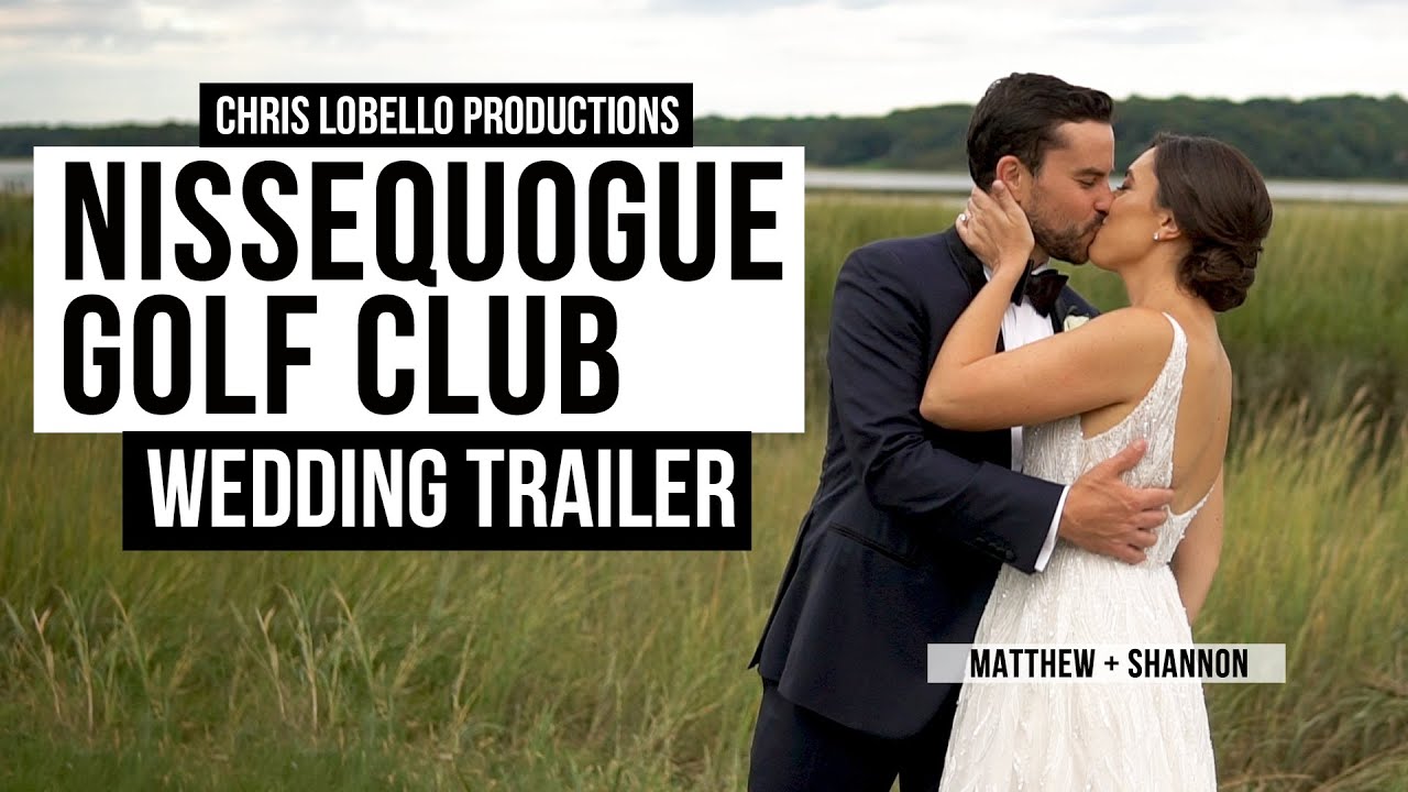 SHANNON & MATTHEW'S STUNNING WEDDING AT NISSEQUOGUE GOLF CLUB - LONG ISLAND, NY