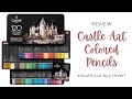 Are Castle Arts Colored Pencils Worth It? | Colored Pencil Review