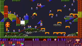 Lemmings 2: The Tribes - Highland Level 3