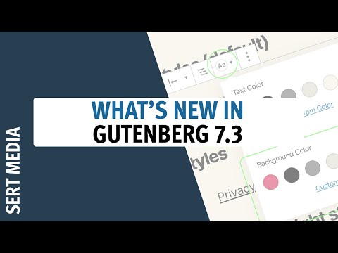 WordPress What's New in Gutenberg 7.3 - Navigation Block Adds Color Selection, Fixes Bugs, & More
