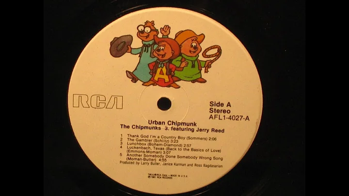 URBAN CHIPMUNK VINYL FULL ALBUM