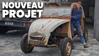 Je vais refaire une 2CV AZAM de 64...et la laisser dans son jus