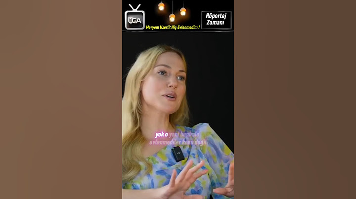 Meryem Uzerli: Evlenmeden 2 çocuk yaptım ! #ugatv #röportajzamanı #meryemuzerli #ünlüler #hülyaavşar