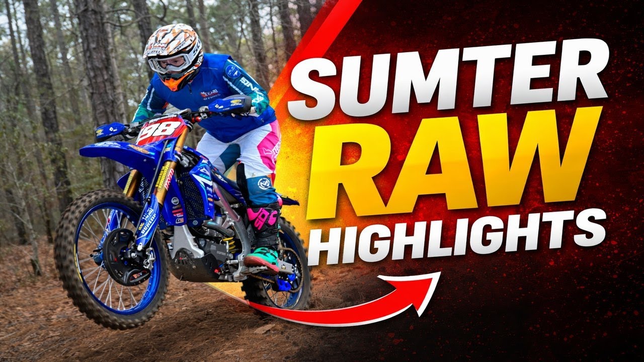 '26 Redline Oil Sumter National Enduro - Необработанные кадры гонки