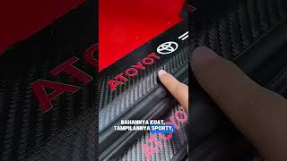 Door Sill Plate Guard Pelindung Pijakan Injakan Kaki Universal Carbon Fiber #alat #tools #diy