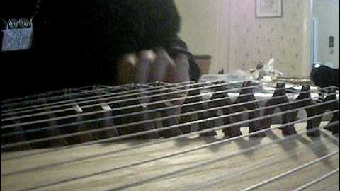 Me just messing around on my guzheng.