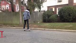 5 flat ground tricks- fakie 360 kickflip