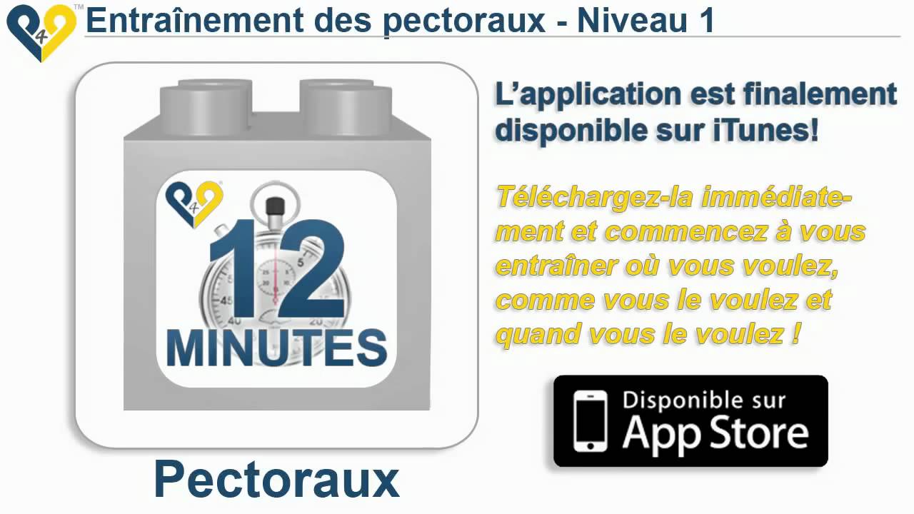 poitrine de porc Entraînement des pectoraux disponible sur App Store