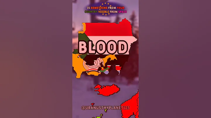 Is Something from Your Country visible from space #europe #geography  #map #mapping #fypviralシ