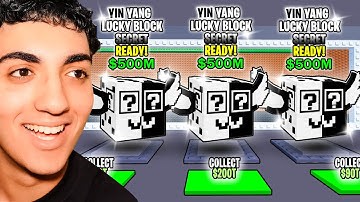 Spending $9,886,347 For 100 YIN YANG Lucky Blocks...
