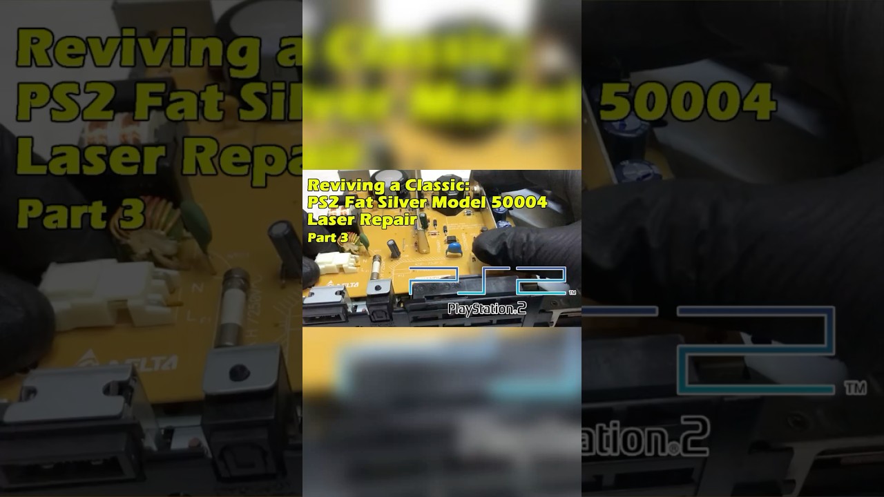 Reviving a Classic: PS2 Fat Silver Model 50004 Laser Repair Part 3 
