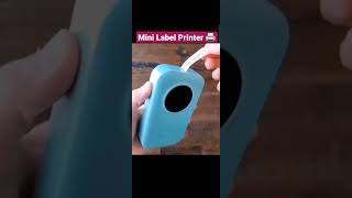 Mini Label Printer #viral #youtube #technology #gadgets #amazon #shorts #education